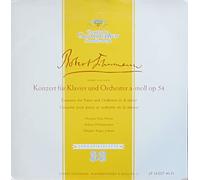 Robert Schumann, Monique Haas, Berliner Philharmoniker, Eugen Jochum - Konzert Für Klavier Und Orchester A-moll Op. 54 - Deutsche Grammophon - 16 007 LP