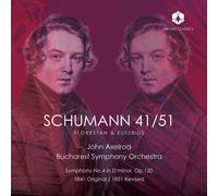 Bucharest Symphony Orchestra – Schumann 41/51 : Florestan & Eusebius – CD