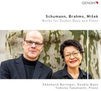 Beringer, Takahashi – Schumann, Brahms, Misek : œuvres pour contrebasse et piano – CD (Import)