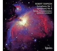 Robert Simpson – Symphonies n° 1 & 8 (Royal Philharmonic) – Hyperion
