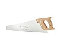 Robert Sorby Select Scie égoïne traditionnelle dos incliné 559 mm 22", lame acier carbone 10 TPI, coupe transversale, poignée hêtre