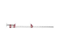 Robert Sorby Select Serre-joint à pompe 914 mm 36", extra robuste, rail acier, 500 kg force de serrage, mâchoires parallèles, vis Acme double filet