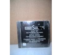 Robert Suderburg: Night Set for Trombone and Piano; Ritual Series for Percussion Ensemble; Chamber Music V: Stevenson for Voice, String Quartet, and Pre-recorded Tape