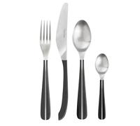 Robert Welch Couverts Contour 24 Pièces Noir