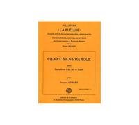 Robertj - Chant Sans Parole - Saxophone et Piano