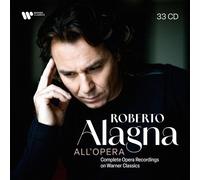 ROBERTO ALAGNA:ALL'OPERA - THE COMPLETE WARNER CLASSICS EDITION 33 CD NEUF