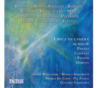 Lirica Da Camera Su Testi Di Pascoli Carducci Ti [Cd]