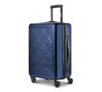 Roberto Cavalli Florence 4 roues Valise cabine 63 cm avec soufflet d'extension bleu