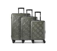 Roberto Cavalli Florence 4 roues Set de valises 3 pièces avec soufflet d'extension olive