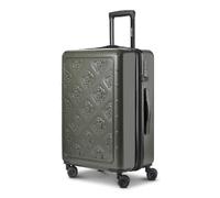 Roberto Cavalli Florence 4 roues Valise cabine 63 cm avec soufflet d'extension olive