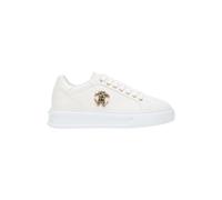 Roberto Cavalli - Baskets With Mirror Snake Monogram - Femme - Chaussures - Blanc - Taille: 39 EU