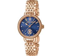 Roberto Cavalli by Franck Muller Quartz Montre avec Bracelet en Acier Inoxydable plaqué RV1L064M0051