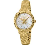 Roberto Cavalli by Franck Muller RV2L052M0061 nacre blanche or Montre femme NOUVELLE