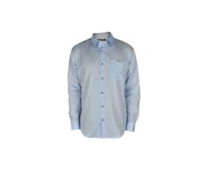 Roberto Cavalli - Chemise Bleu Clair - Homme - Chemises - Bleu - Taille: S