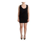 Roberto Cavalli - Élégante Robe Mini Sans Manches Noire - Femme - Robes - Noir - Taille: 42 FR
