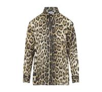 Roberto Cavalli, Femme, Blouses et Chemises, Multicolore, Taille: 34 FR Jaguard Print Shirt