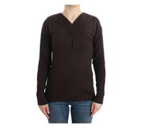 Roberto Cavalli, Femme, Pulls, Brun, Taille: 40 FR Pull Keyhole