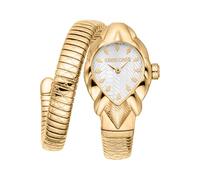 Roberto Cavalli Femmes Analogique Quartz Montre avec Bracelet en Acier Inoxydable RC5L110M0035