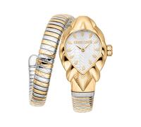 Roberto Cavalli Femmes Analogique Quartz Montre avec Bracelet en Acier Inoxydable RC5L110M0065