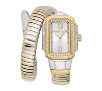 Roberto Cavalli Femmes Analogique Quartz Montre avec Bracelet en Acier Inoxydable RC5L115M0065