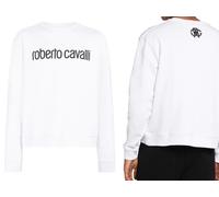 Roberto Cavalli Firenze Logo Sweat Sweatshirt Jumper Pullover PULLI XL