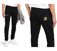 ROBERTO CAVALLI FIRENZE RC Jogginghose Sweatpants Monogramme Noir L