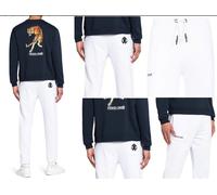 Roberto Cavalli Firenze RC Logo Pantalon De Sport Jogging Lounge M