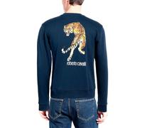 ROBERTO CAVALLI FIRENZE TIGRE SWEAT SWEATER SWEATSHIRT JUMPER PULLOVER PULLI L