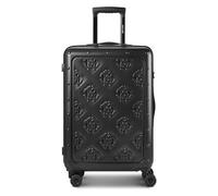Roberto Cavalli Florence 4 roues Valise cabine 63 cm avec soufflet d'extension noir