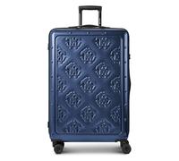 Roberto Cavalli Florence 4 roues Valise cabine 74 cm avec soufflet d'extension bleu