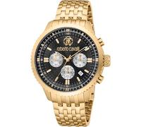 Roberto Cavalli Homme Analogique Quartz Montre avec Bracelet en Acier Inoxydable RC5G127M0075