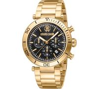 Roberto Cavalli Homme Analogique Quartz Montre avec Bracelet en Acier Inoxydable RC5G128M0065