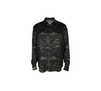 Roberto Cavalli, Homme, Chemises, Brun, Taille: S Caiman Print Shirt