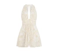 Roberto Cavalli - Mini Robe à Motif Ornemental - Femme - Robes - Blanc - Taille: 40 FR