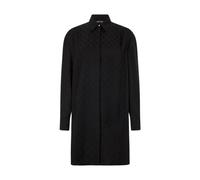 Roberto Cavalli - Mini robe chemise en soie avec monogramme RC - Femme - Robes - Noir - Taille: 38 FR