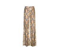 Roberto Cavalli - Pantalon large imprimé python - Femme - Pantalons - Brun - Taille: 38 FR
