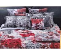 Roberto Cavalli - Parure de lit - 100% Coton - Comprend 1 Drap Housse + 1 Drap Plat + 2 taies d'oreiller 50 x 80 cm - Simple, Double, King Size - Parure de lit & Linens