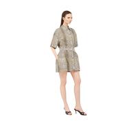 Roberto Cavalli - Pop Jaguar Print Mini Dress - Femme - Robes - Noir - Taille: 42 FR
