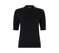 Roberto Cavalli - Pull noir à col montant avec monogramme RC - Femme - Pulls - Noir - Taille: 42 FR