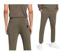 ROBERTO CAVALLI FIRENZE Logo Pantalon de Jogging en Coton Fleece Khaki XL