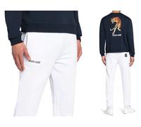 Roberto Cavalli RC Logo Pantalon De Survêtement Jogging En Fleece