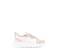 Roberto Cavalli - RC Monogram Baskets - Femme - Chaussures - Blanc - Taille: 40 EU