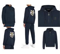 ROBERTO CAVALLI RC Sweat À Capuche Hoodie Sweatshirt Jumper Pullover Pulli L