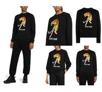 ROBERTO CAVALLI RC TIGER LOGO SWEAT UNISEXE PULL M