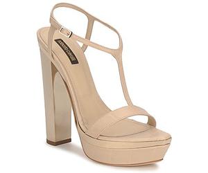 Roberto Cavalli Sandales à talon RDS735 in Beige 36
