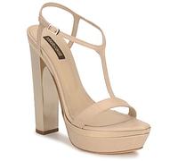 Roberto Cavalli Sandales à talon RDS735 in Beige 37
