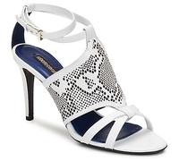 Roberto Cavalli Sandales à talon TPS016 in Blanc 39