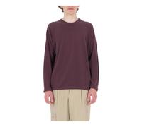 Roberto Collina - Maglia girocollo in crepe di cotone - Homme - Pulls - Rouge - Taille: L