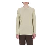 Roberto Collina - Maglia girocollo in crepe di cotone - Homme - Tops - Vert - Taille: S