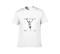 Roberto Duran Hands of Stone Boxing Legend Men's T-Shirt Unisex White Cotton Hip Hop Print Tee Shirts 3XL
